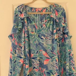 Lilly Pulitzer silk blouse